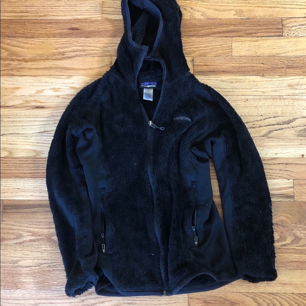 Black Patagonia Fleece Jacket
